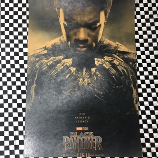 『老番顛』 黑豹 Black Panther 電影海報 Marvel 裝飾畫 黑豹海報 牛皮紙海報 漫威