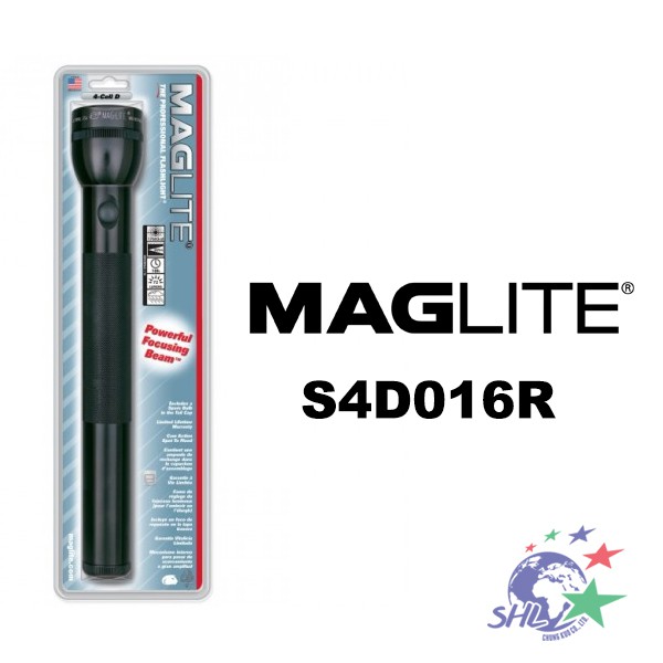 MAG LITE 美格光 4D 航鈦鋁合金氙氣燈泡手電筒 / S4D016R 【詮國】