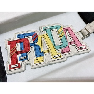 Prada 鑰匙圈吊飾 Prada字母