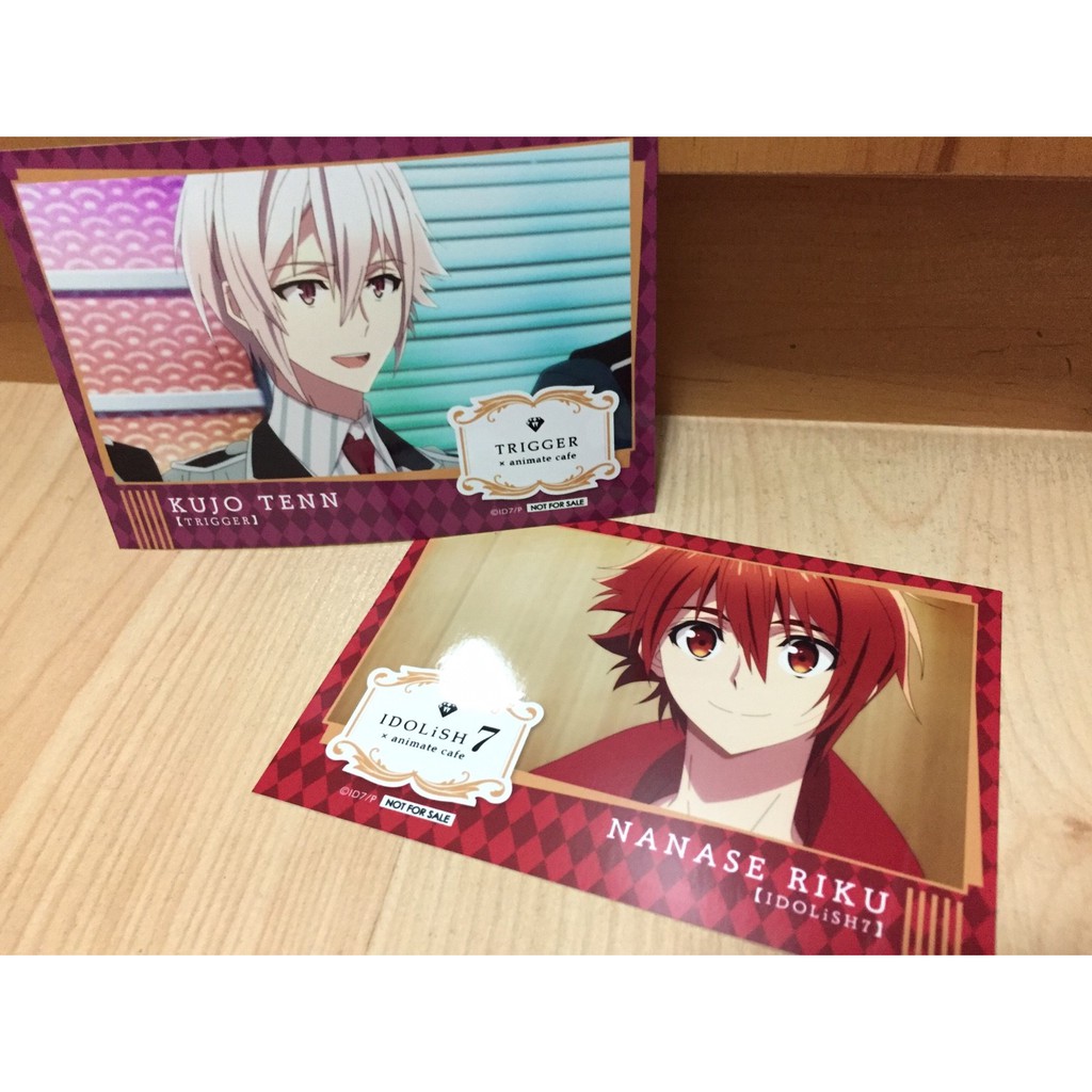 Idolish7 偶像星願i7 七瀨陸 九条天特典生日相片卡 收藏卡 蝦皮購物