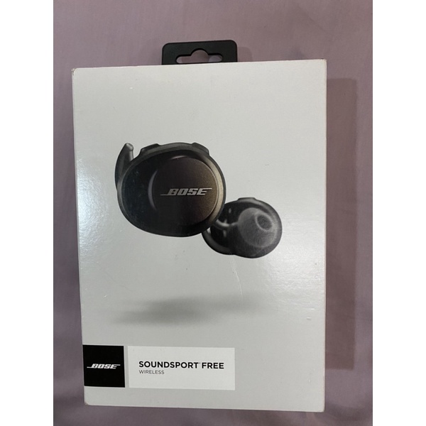 原廠正品BOSE SOUNDSPORT FREE WIRELESS藍牙耳機，二手9成8新 功能全部正常 盒裝配備齊全