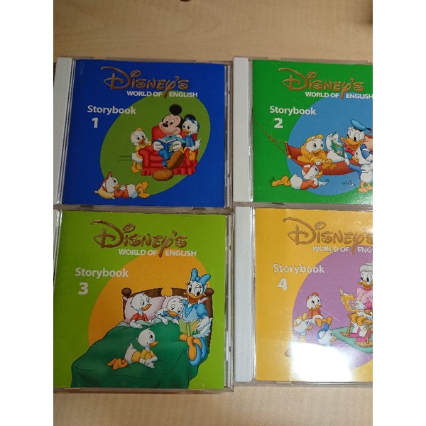 寰宇迪士尼 story book cd4片