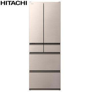 HITACHI 日立 527公升日本原裝變頻六門冰箱 RHSF53NJ星燦金(CNX) 大型配送