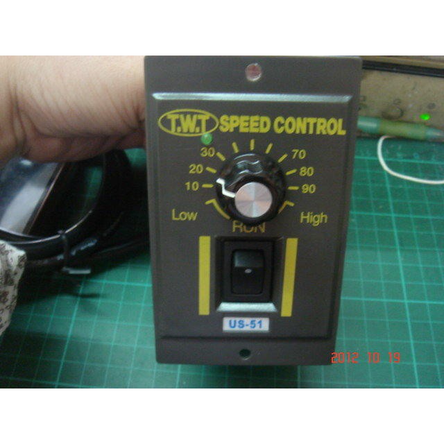 [多元化清倉品]小型AC馬達調速器.控制器 US-51 US-52(6W-90W)不附電容器