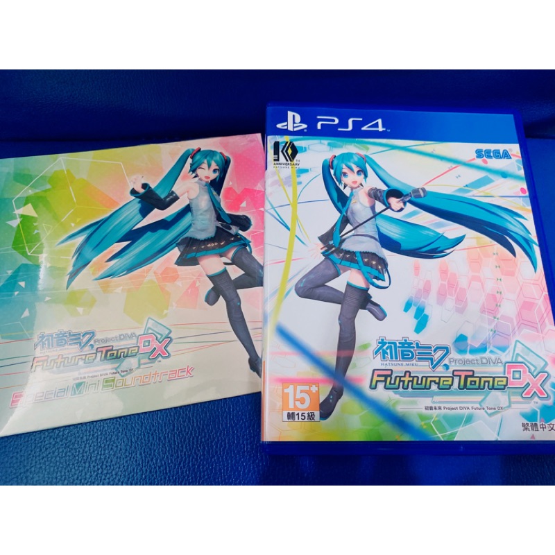 PS4 初音未來 DX Project DIVA Future Tone 中文版 含特典