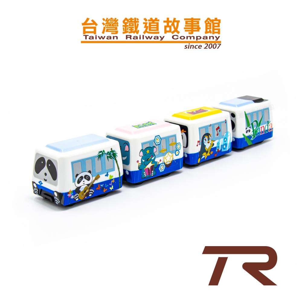 鐵支路模型 QV013T2 台北捷運 木柵線 彩繪列車 迴力車玩具 | TR台灣鐵道故事館