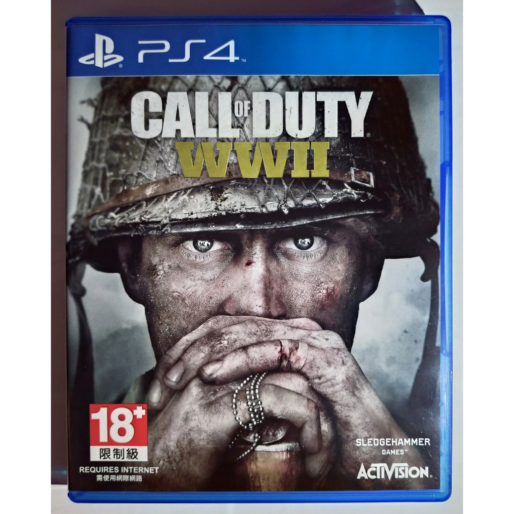 Ps4 附預購特典 決勝時刻二戰 中文版 無刮良品 可雙人遊玩 Call Of Duty Cod Wwii 蝦皮購物