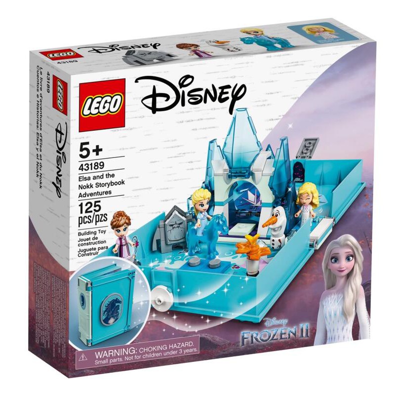 汐止 好記玩具店 LEGO 樂高積木 迪士尼系列 43189 愛莎與水靈諾克的口袋故事書 現貨