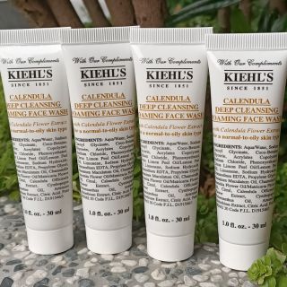 專櫃正品 Kiehl's 契爾氏 金盞花植物精華潔面泡泡凝露 30ml*4瓶 現貨打包特價