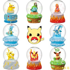 日本限定 神奇寶貝 寶可夢 水晶球 20週年 伊布 雷精靈 水精靈 火精靈 四款一組不拆賣