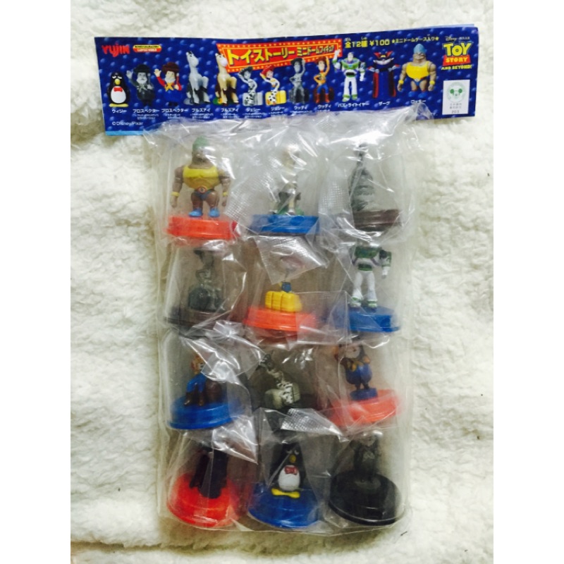 Yujin 絕版 玩具總動員櫥窗公仔 大全套 扭蛋