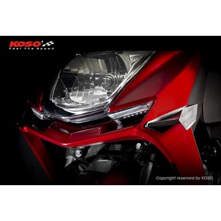[BG] KOSO 破風/定風翼 黑色 定風翼 R3 勁戰 FORCE 泛用