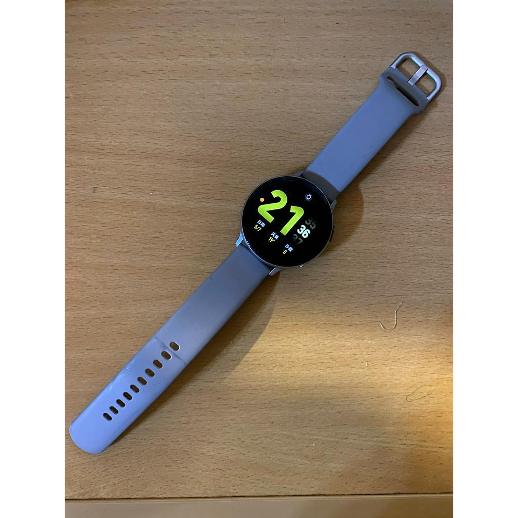 【JK-reuse小舖】SAMSUNG Galaxy Watch Active 2 44mm 冰川銀 二手