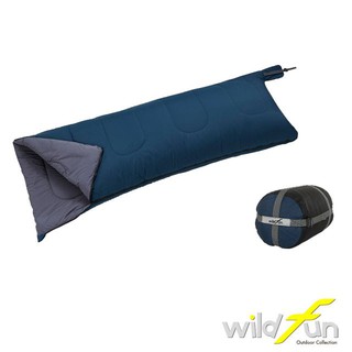 【野放】wildfun 輕巧舒適方型睡袋 可拼接 午夜藍 台灣製 現貨 廠商直送
