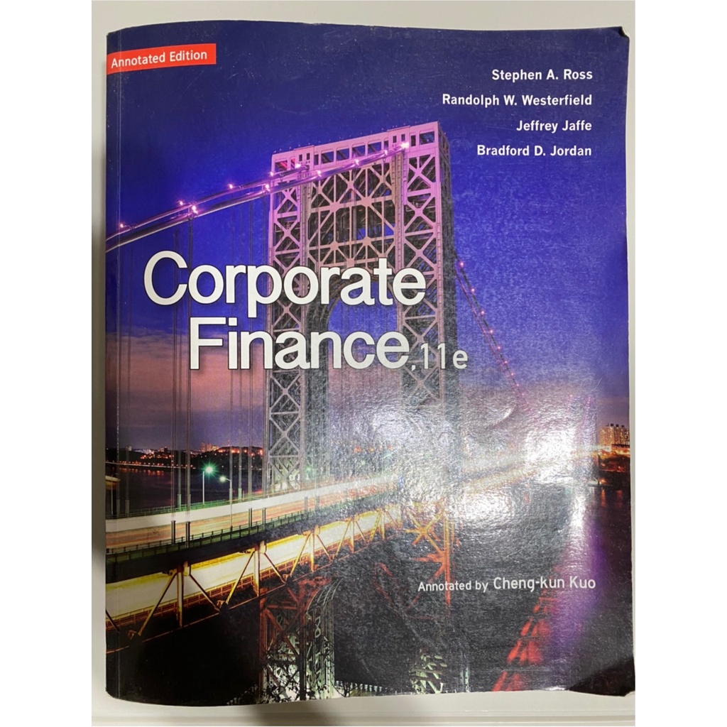 Corporate Finance, 11e 財務管理