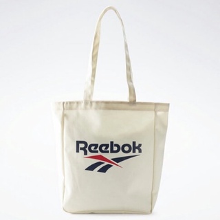 【全新】REEBOK Classics Canvas /托特包/側揹包/購物袋/帆布/米白