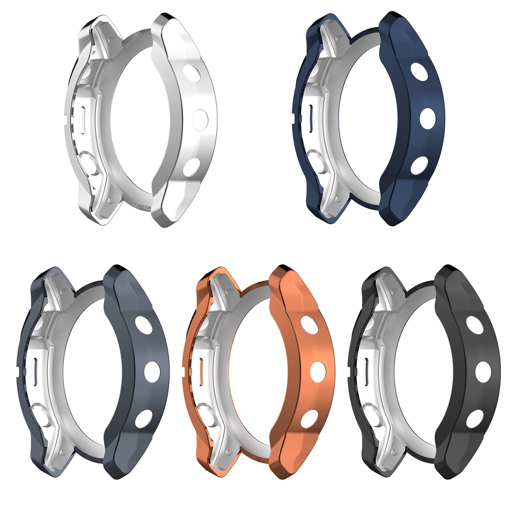 【SPG】適用於佳明fenix 7/fenix 7S/fenix 7X電鍍tpu智能手錶鏤空保護錶殼 保護套