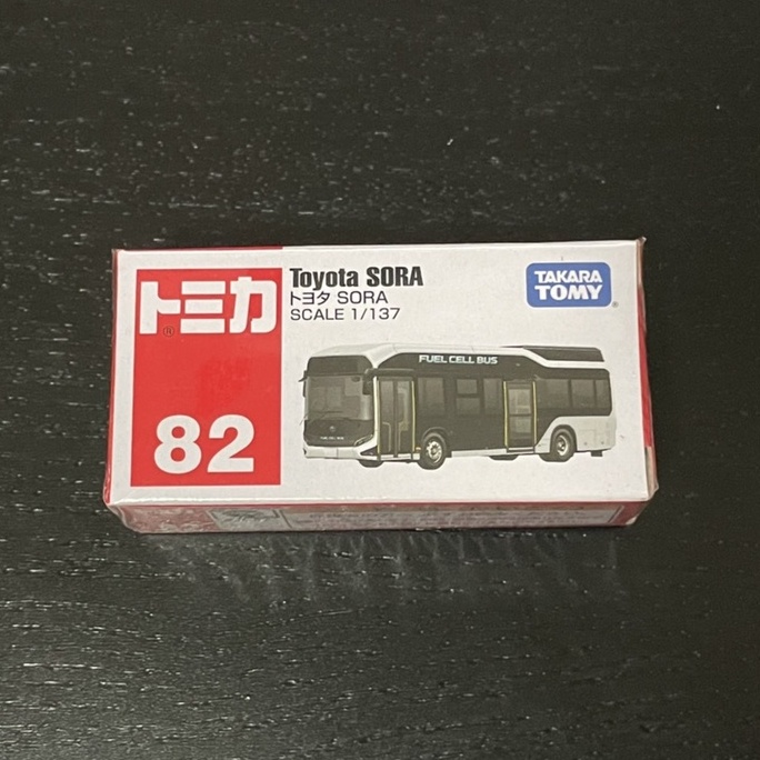DW賣場 全新封膜現貨未拆トミカ 日版TOMICA 多美小汽車 No.82 Toyota SORA 豐田電動巴士