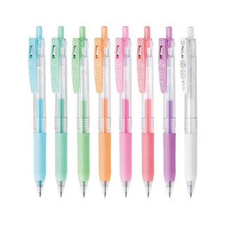 ZEBRA SARASA CLIP JJ15 0.5mm 牛奶中性筆【CHL】白 紅 粉 橘 綠 紫 藍 柔和色系中性筆