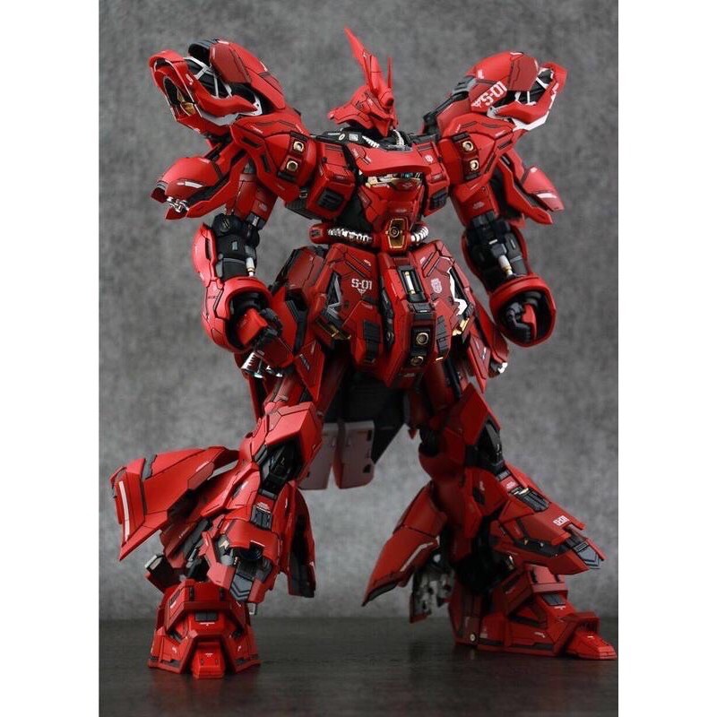 匠高 MB1/100 沙薩比（SAZABI) 頭帶LED燈超合金完成品（MG大小）