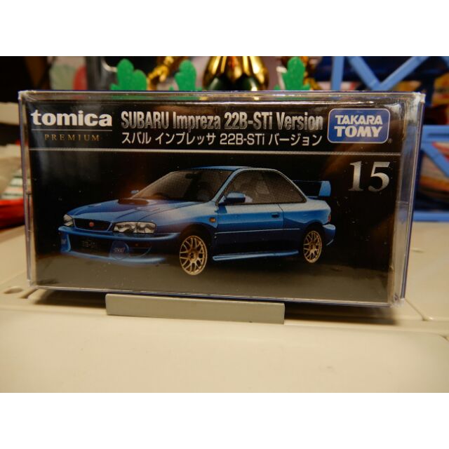 Tomica Premium 15 新包裝 Subaru Impreza 22B-STi Version