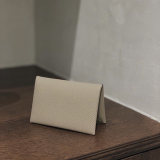 ⚜️奇蹟選品店｜純手工訂製EPSOM紋頭層牛皮真皮Bastia/Calvi/Calvi Duo折疊暗釦卡包零錢包
