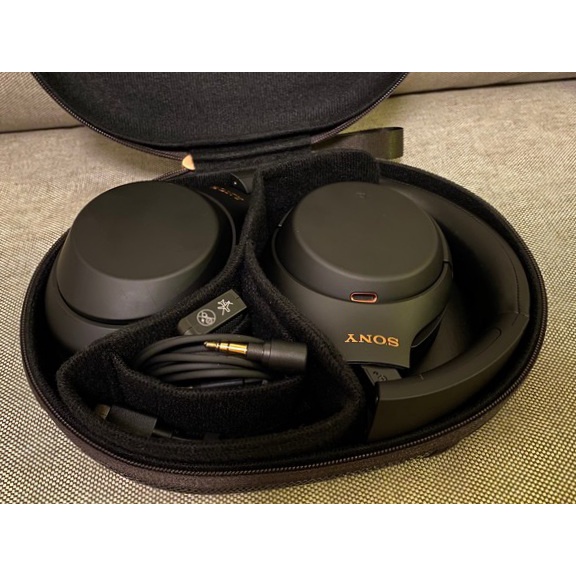 SONY 無線 耳罩式降噪藍芽耳機 黑 WH-1000XM4 近全新 便宜賣