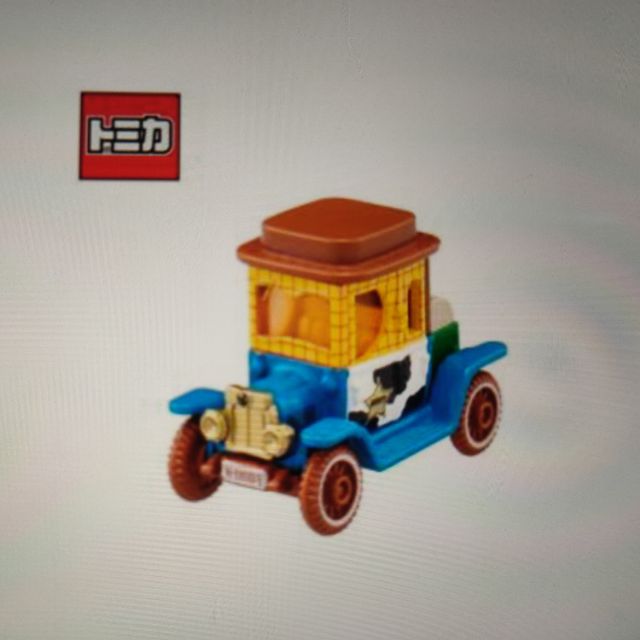 【日本正版】TOMICA DM-18 胡迪 高帽子造型小車  玩具總動員 Disney  - 799924