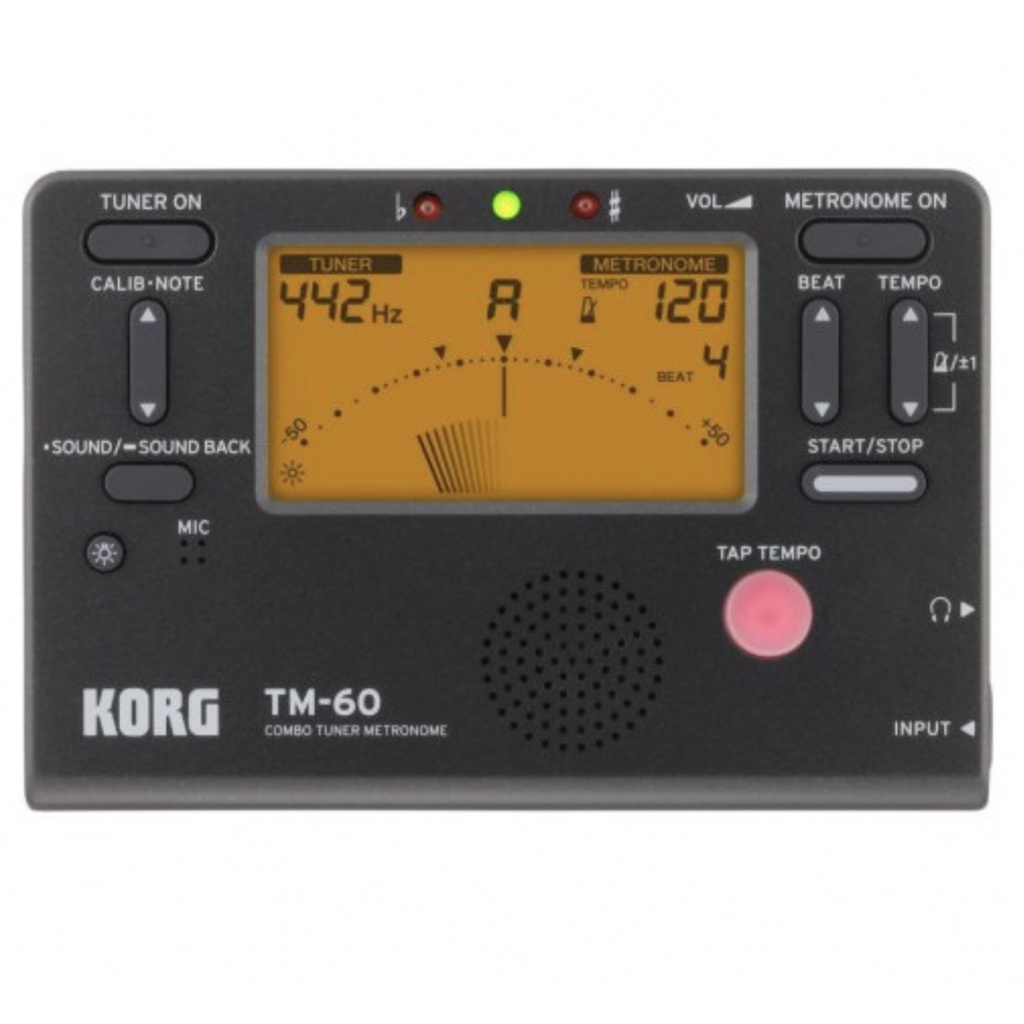 KORG TM-60 全功能冷光調音 節拍器