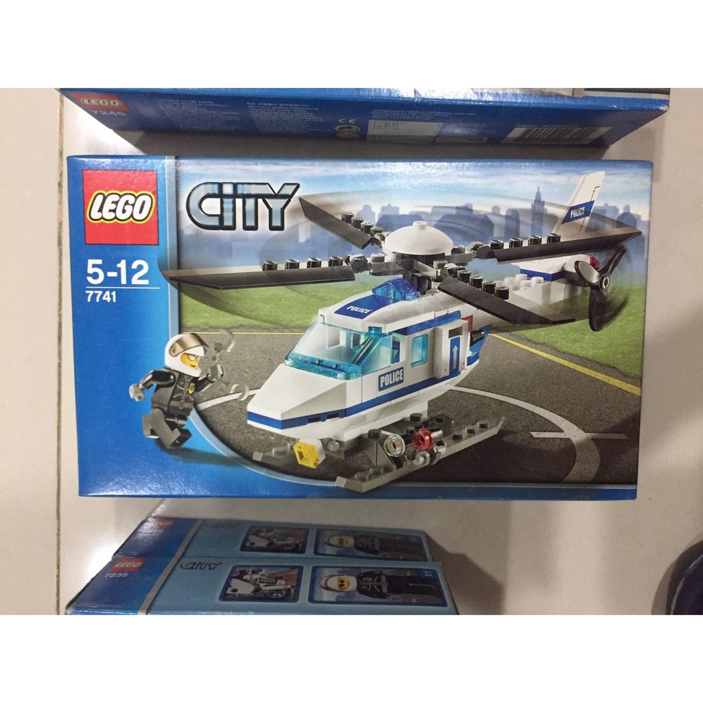 LEGO 樂高CITY 城市系列7741 警用直昇機| 蝦皮購物