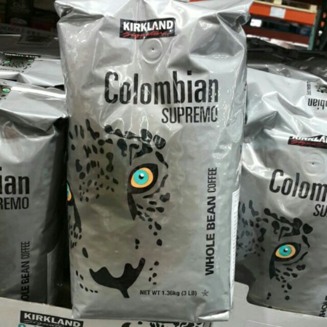 好市多~Kirkland Signature 哥倫比亞咖啡豆 1.36kg