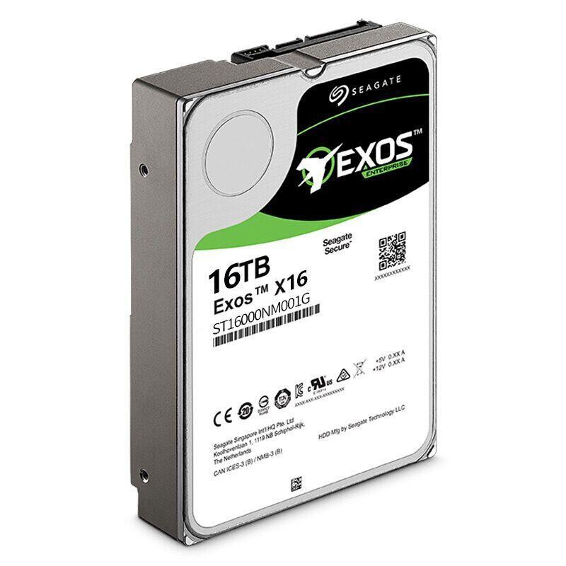 Seagate Exos 盒裝代理商貨/16T 企業 7200轉 Enterprise硬碟(ST16000NM001G)