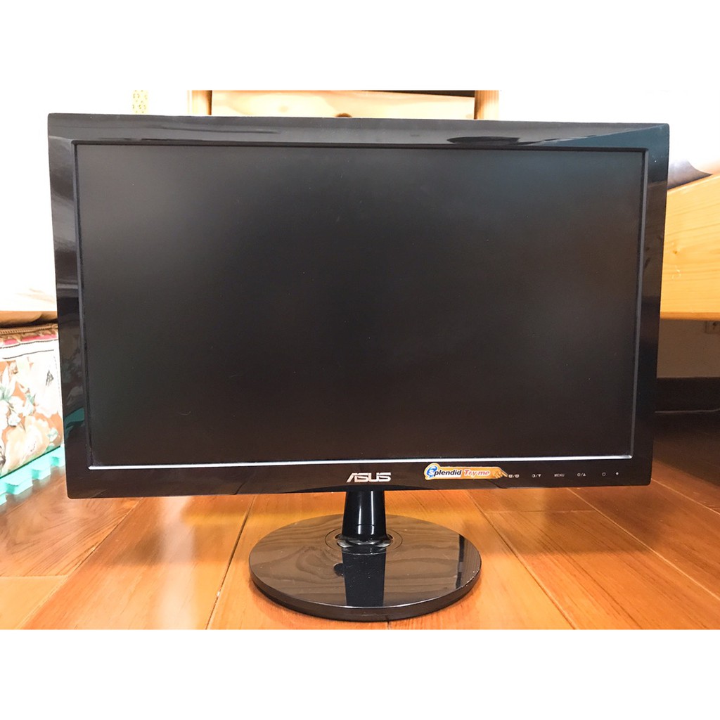 [二手] ASUS 19吋 LCD 液晶顯示螢幕 含電源線材及VGA線材