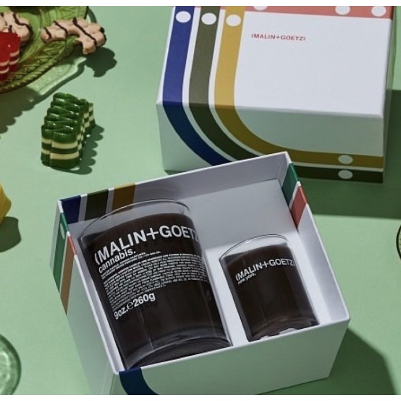 MALIN+GOETZ 大麻草蠟燭禮盒 專櫃全新正品 只有一盒！