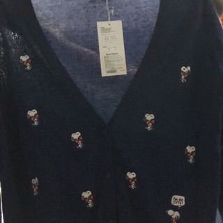 Snoopy 針織刺繡外套