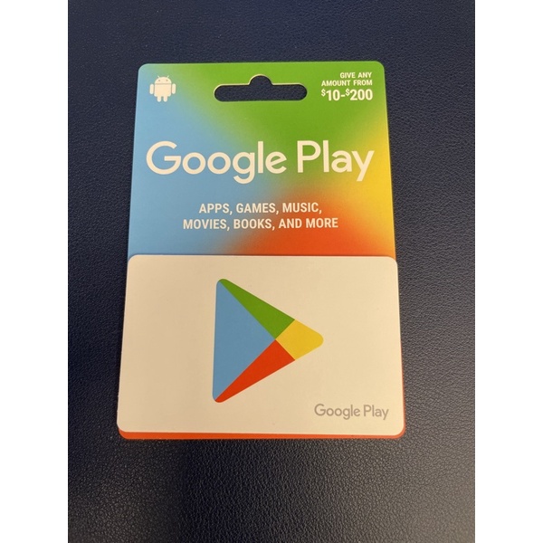 Google Play Gift Card 禮品卡 禮物卡 Giftcard 美金