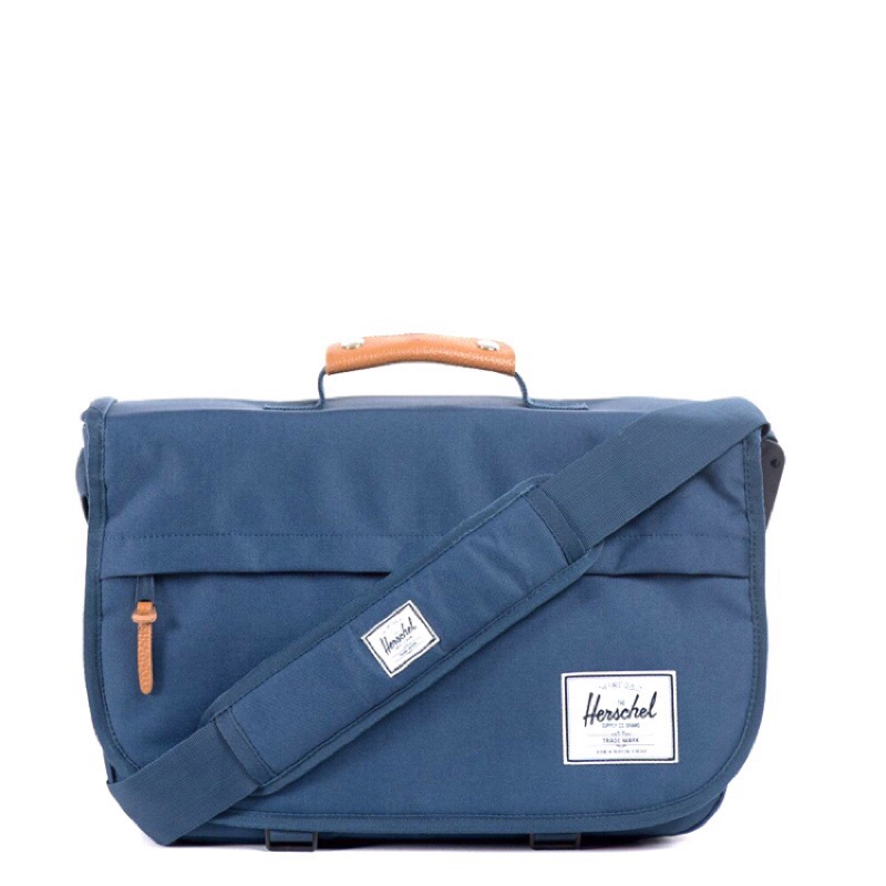 降價了 Herschel 筆電包15吋海軍藍mac 蝦皮購物