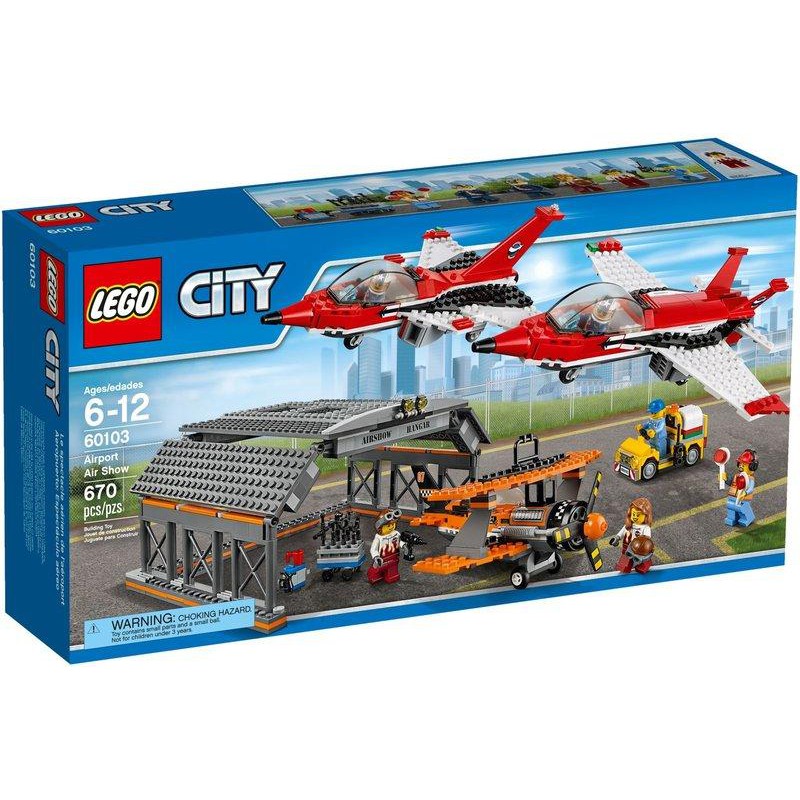**LEGO** 正版樂高60103 City系列 機場航空表演 全新未拆 現貨