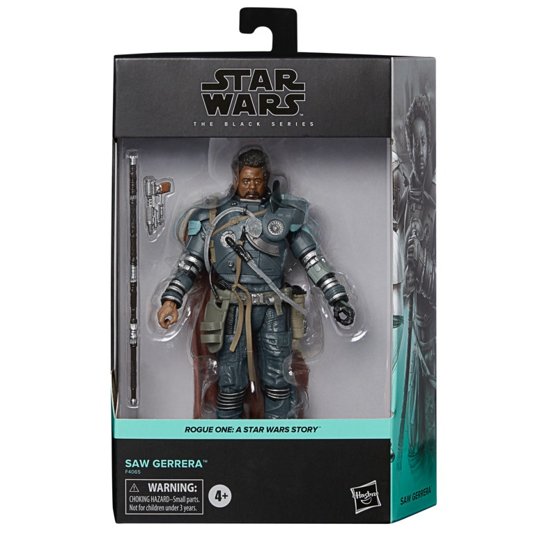 【孩之寶Hasbro】星際大戰 黑標6吋豪華人物- Saw Gerrera (俠盜一號/玩具公仔模型/正版官方授權)