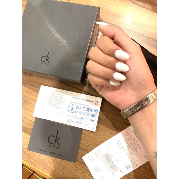 Ck正版手環✅銀飾品✅配件✅百貨公司正品✅ Calvin klein