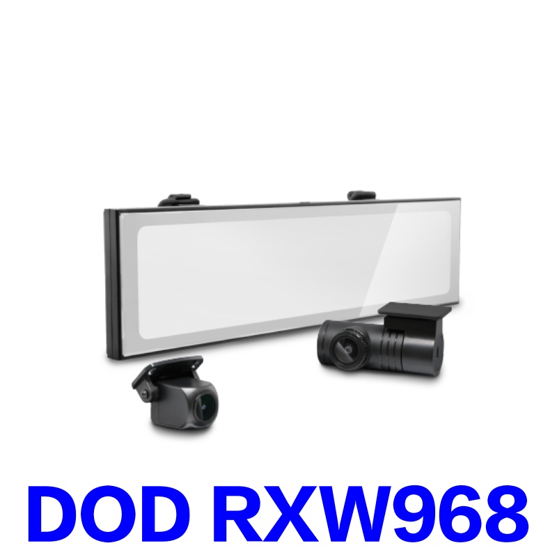 【免費安裝送128G】DOD RXW968 1440P GPS 前後分離雙鏡頭 電子後視鏡 WIFI 行車記錄器