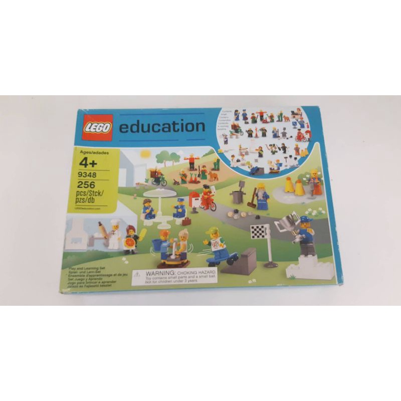 Lego 樂高 9348 education 教育系列 /社區人偶/city/絕版老物