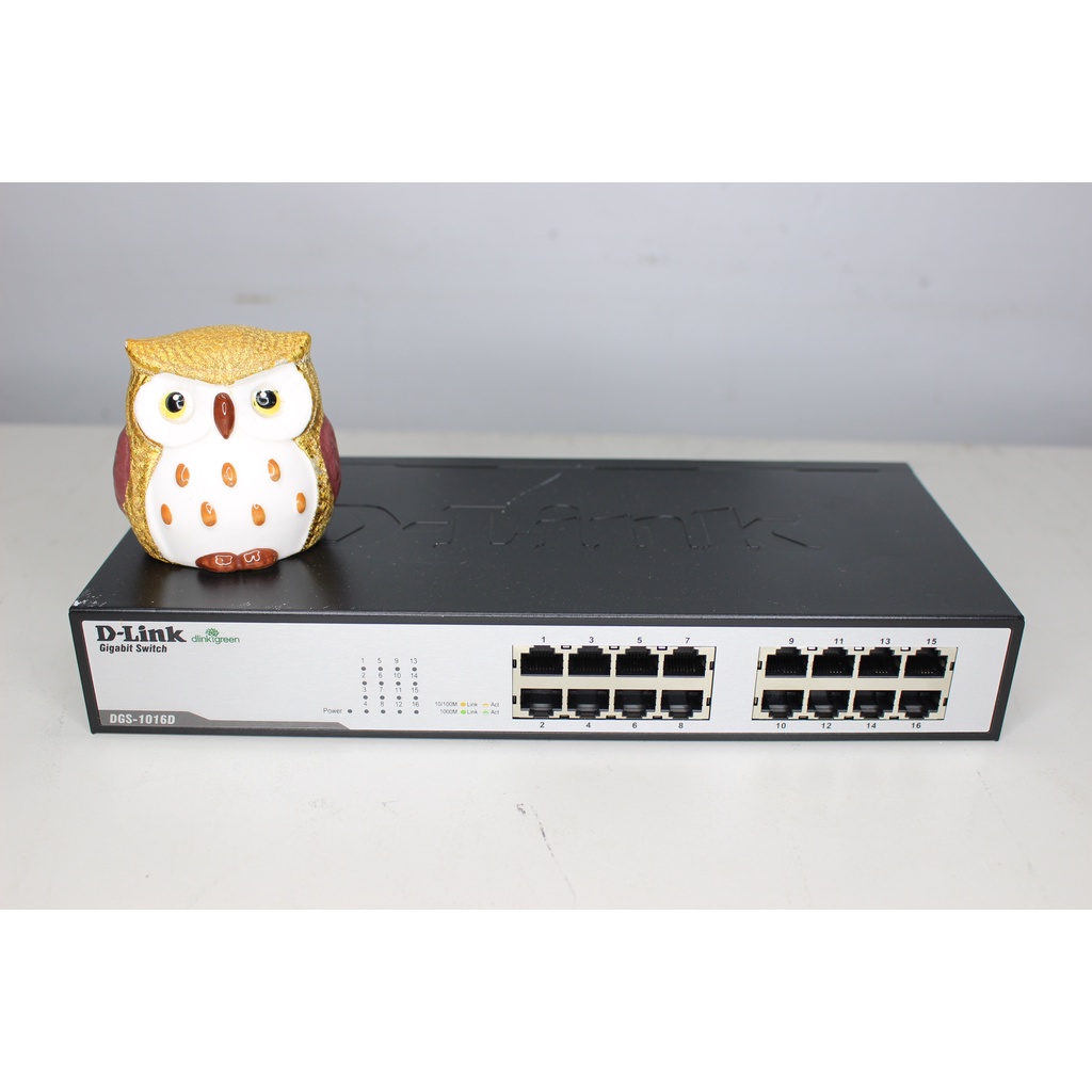 D-Link DGS-1016D 16-port 101001000Base-T Unmanaged Gigabit
