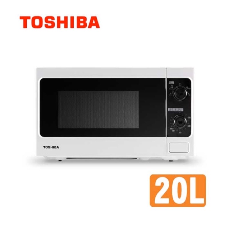 TOSHIBA東芝 20L 旋鈕式料理微波爐 ER-SM20(W)TW