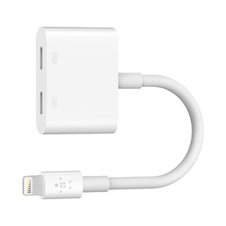 Belkin Lightning Audio+Charge 蘋果充電分插器 音頻轉接器 F8J198