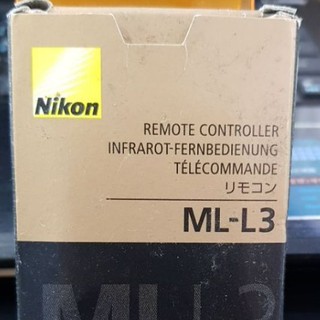現貨😊 全新Nikon ML-L3 原廠遙控器 副廠Nikon Canon 都沒有附電池