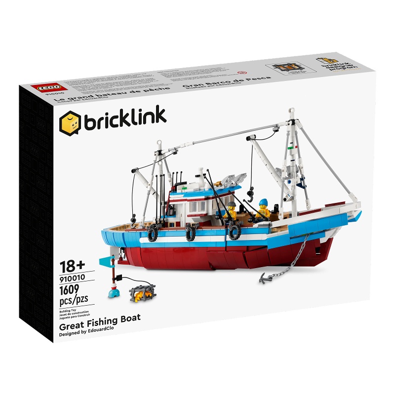 【GC】LEGO Bricklink 910010 The Great Fishing Boat 大漁船 (現貨)