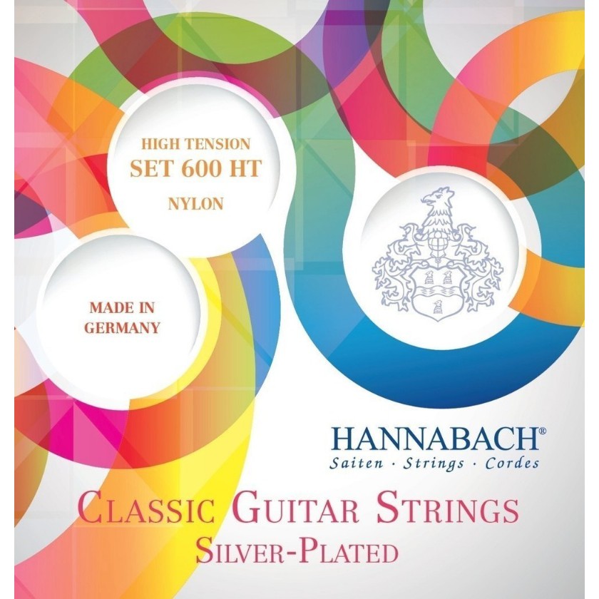 【旅行吉他專門店】德國 Hannabach 600HT 600 古典吉他弦 尼龍弦 高張力