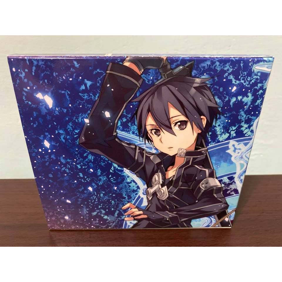 刀劍神域sao 日版期間限定盤cd Dvd 盒套 歌詞海報lisa Crossing Field Op 亞絲娜 蝦皮購物