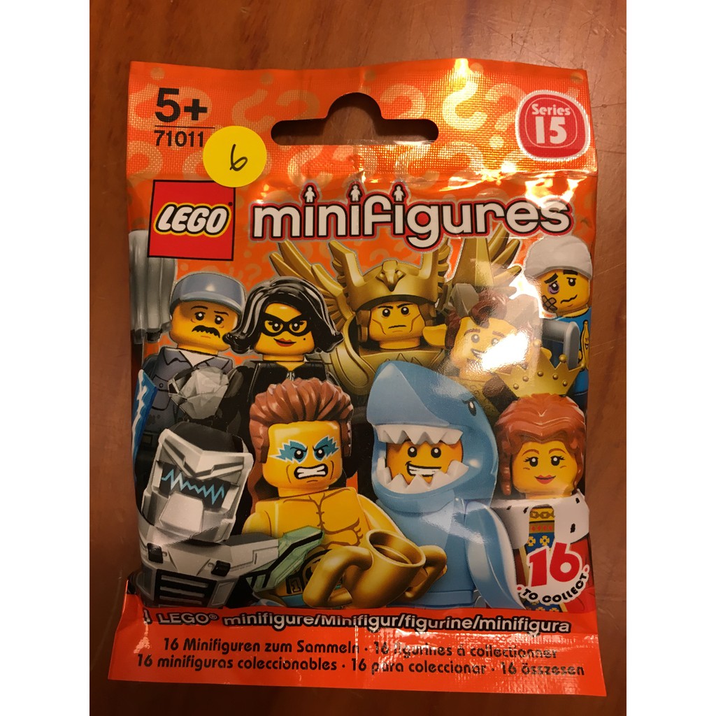 樂高 LEGO 71011 minifigures 15代 6號 黃金戰士 現貨